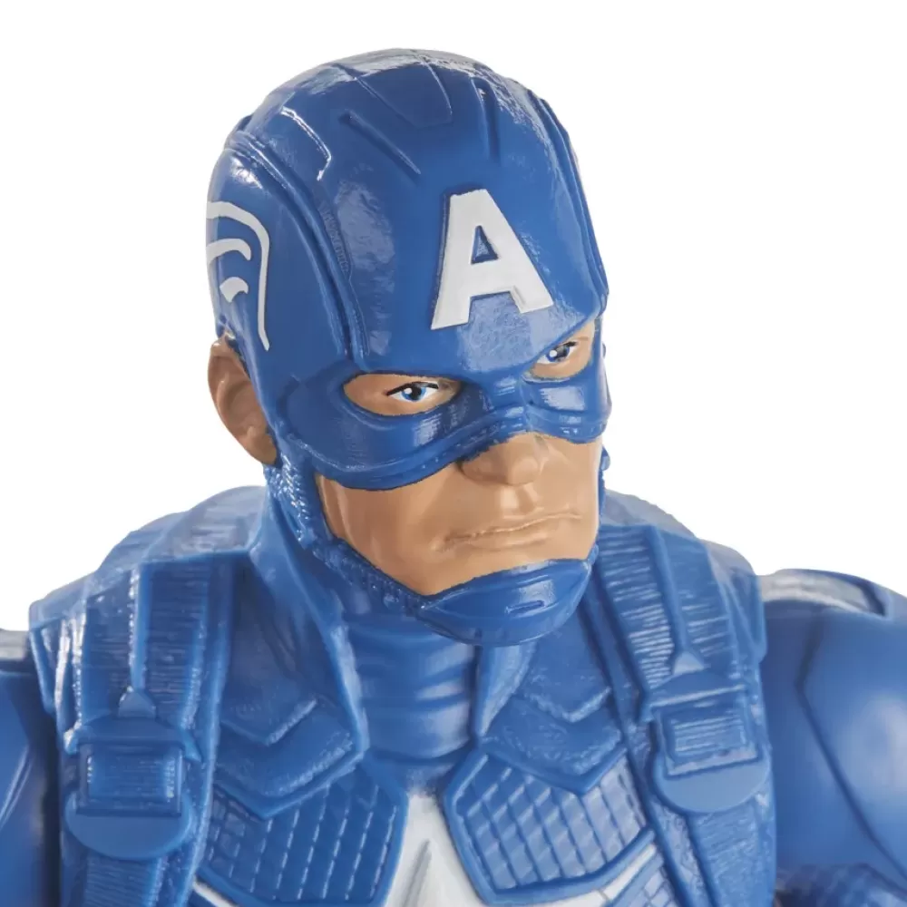 Fashion Hasbro Marvel , Titan Hero Captain America, Action Figure 30 Cm Action Figures