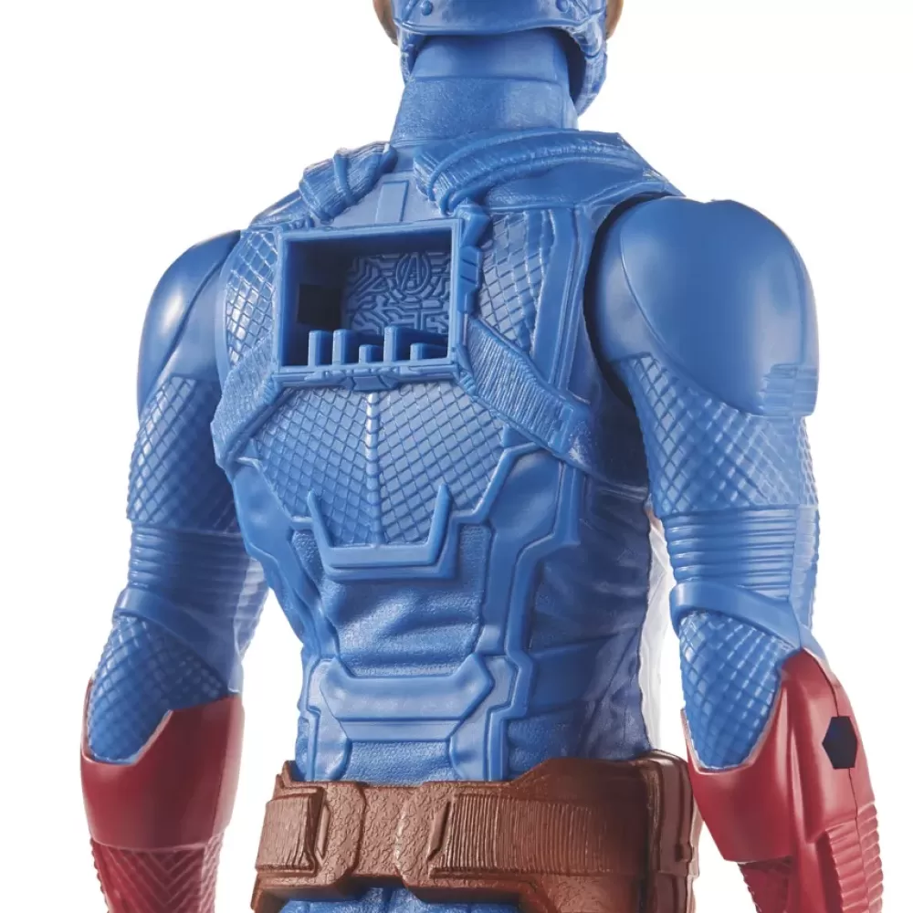 Fashion Hasbro Marvel , Titan Hero Captain America, Action Figure 30 Cm Action Figures