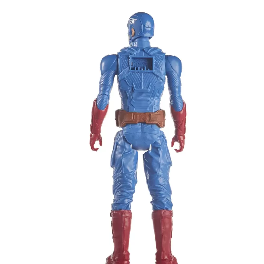 Fashion Hasbro Marvel , Titan Hero Captain America, Action Figure 30 Cm Action Figures
