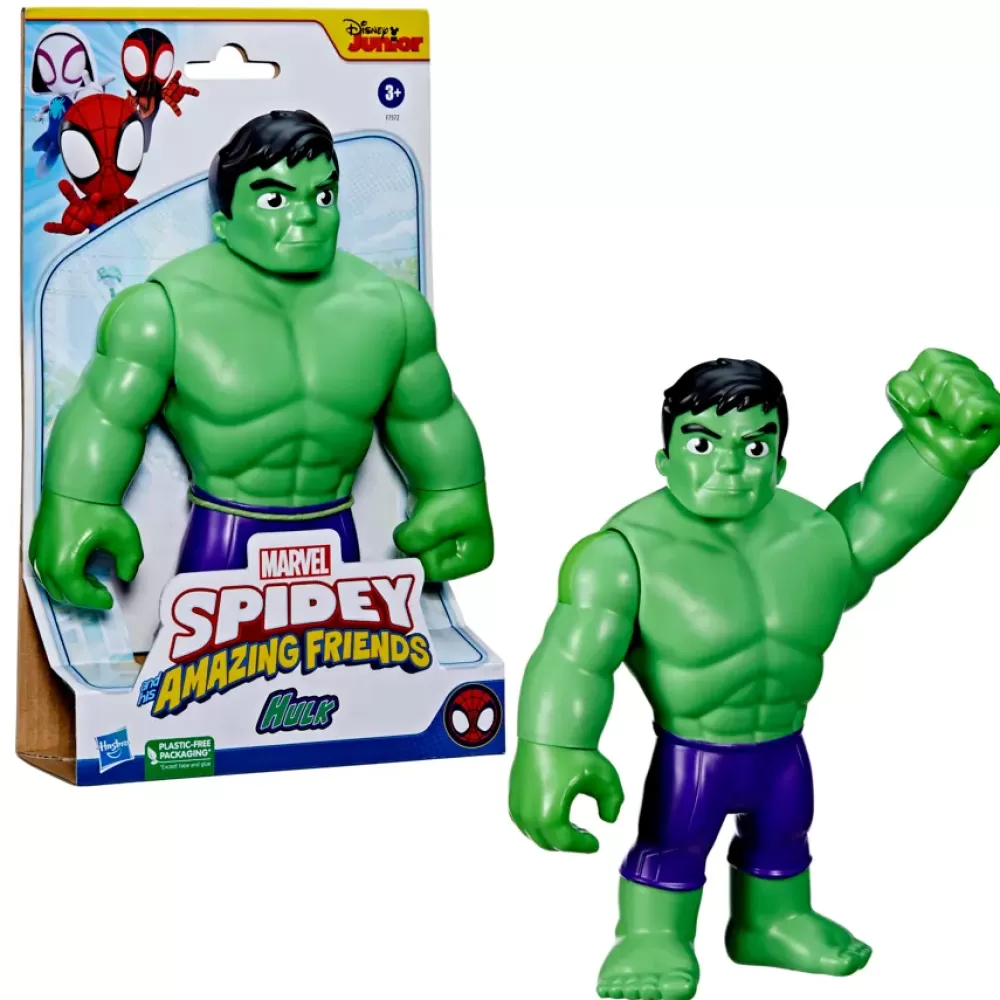 New Hasbro Marvel E I Suoi Fantastici Amici Action Figure Di Supersized Hulk, Giocattolo Per Eta Prescolare Dai 3 Anni In Su Mondi Immaginari