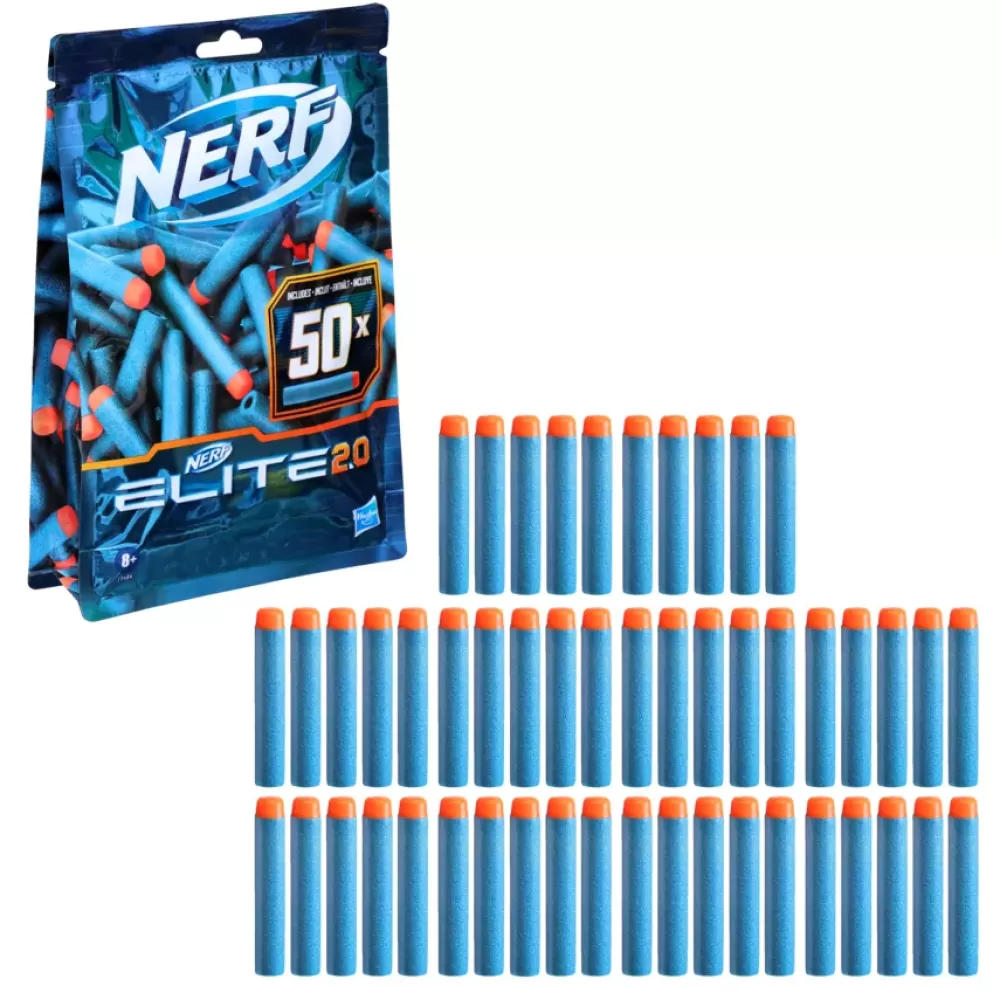 Flash Sale Hasbro Elite 2.0 Confezione Ricarica 50 Dardi Elite 2.0 Ufficiali, Compatibile Con Tutti I Blaster Elite Giochi Di Abilita E Sport