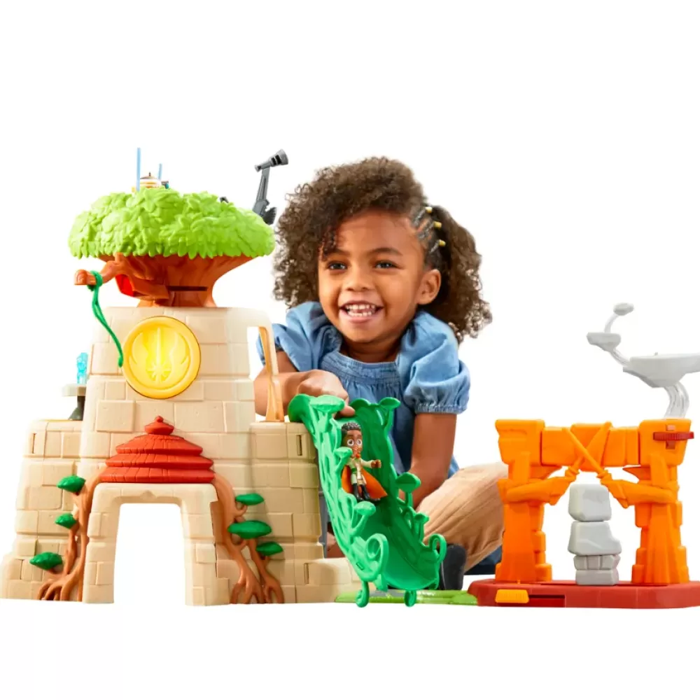 Best Hasbro , Tempio Jedi Su Tenoo, Playset E Action Figure, Giocattoli , Giocattoli Per Eta Prescolare (50,8 Cm), Dai 3 Anni In Su Mondi Immaginari