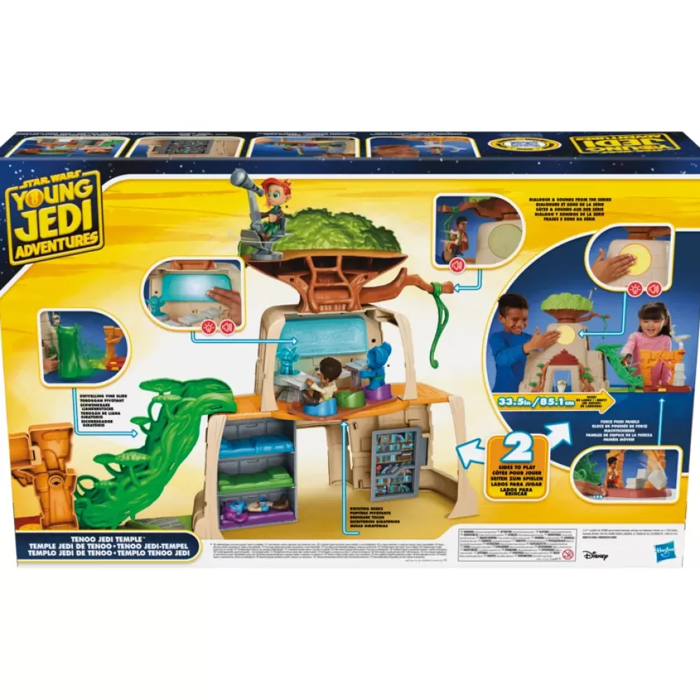 Best Hasbro , Tempio Jedi Su Tenoo, Playset E Action Figure, Giocattoli , Giocattoli Per Eta Prescolare (50,8 Cm), Dai 3 Anni In Su Mondi Immaginari