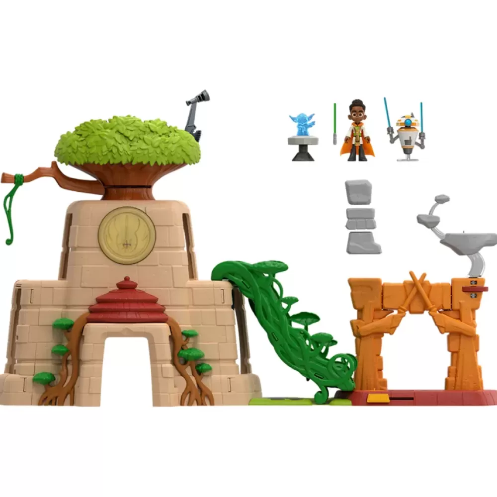 Best Hasbro , Tempio Jedi Su Tenoo, Playset E Action Figure, Giocattoli , Giocattoli Per Eta Prescolare (50,8 Cm), Dai 3 Anni In Su Mondi Immaginari