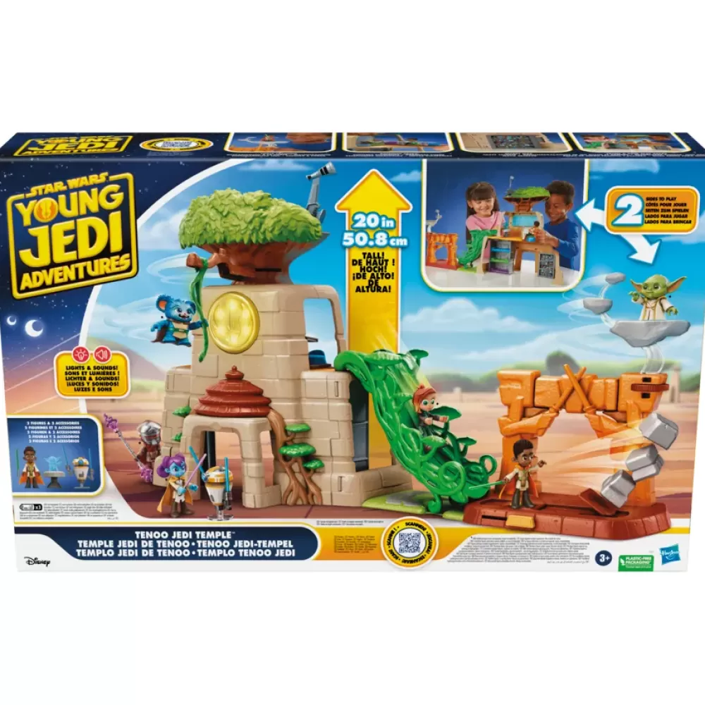 Best Hasbro , Tempio Jedi Su Tenoo, Playset E Action Figure, Giocattoli , Giocattoli Per Eta Prescolare (50,8 Cm), Dai 3 Anni In Su Mondi Immaginari