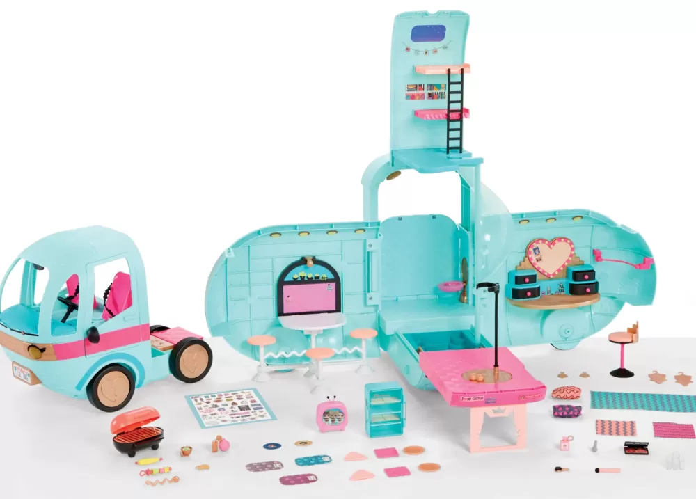 Clearance Il Nuovo Glam N' Go Camper E Il Veicolo Piu Cool Per Viaggiare Con Stile. Presenta Oltre 50 Sorprese Camper E Veicoli Per Bambole