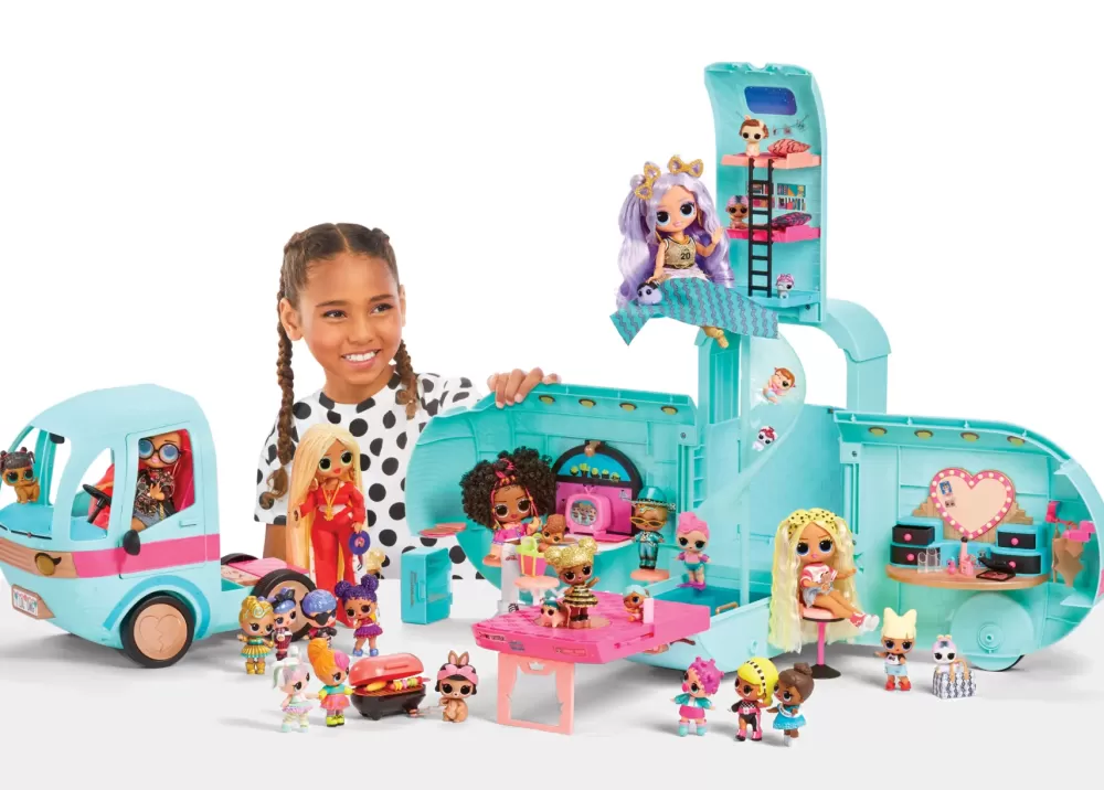 Clearance Il Nuovo Glam N' Go Camper E Il Veicolo Piu Cool Per Viaggiare Con Stile. Presenta Oltre 50 Sorprese Camper E Veicoli Per Bambole