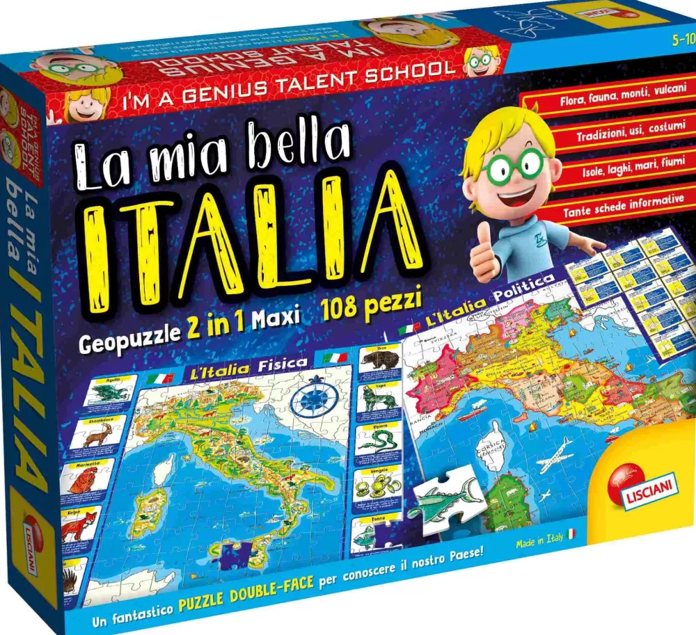 Discount I'M A Genius Geopuzzle La Mia Bella Italia . Primi Apprendimenti