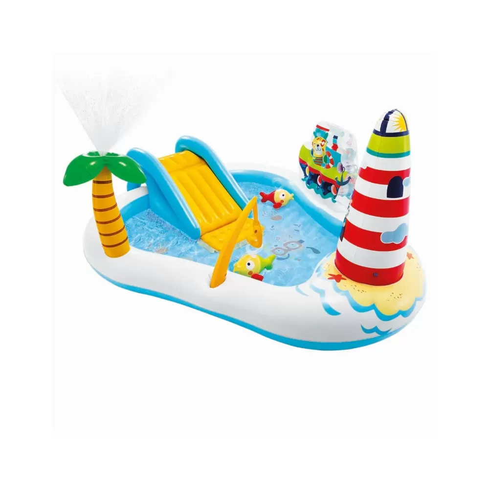 Clearance Playcenter Fishing 218 X 188 X 99 Cm Gonfiabili Per Bambini