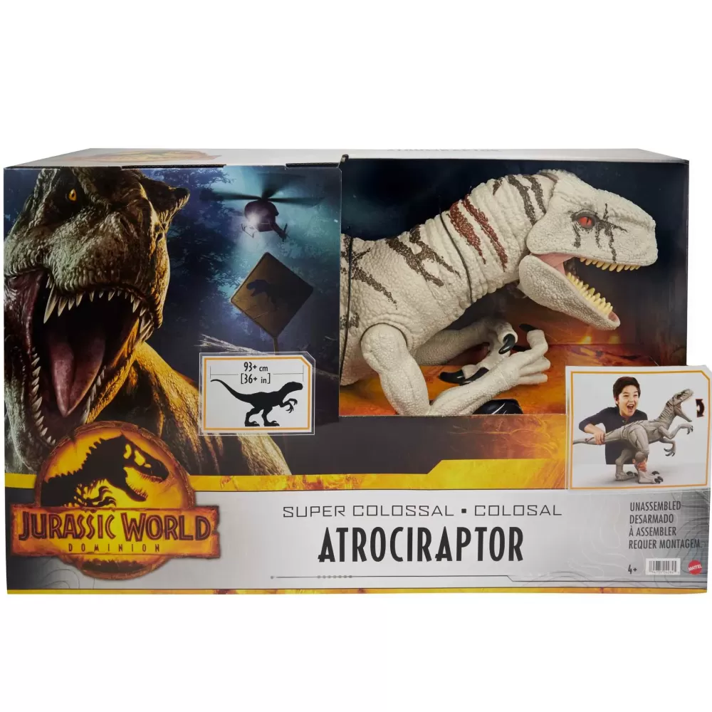 Clearance Super Colossal, Istinto Di Sopravvivenza Dinosauro Veloce Snodato, Giocattolo Per Bambini 4+ Anni, Hfr09 Action Figures