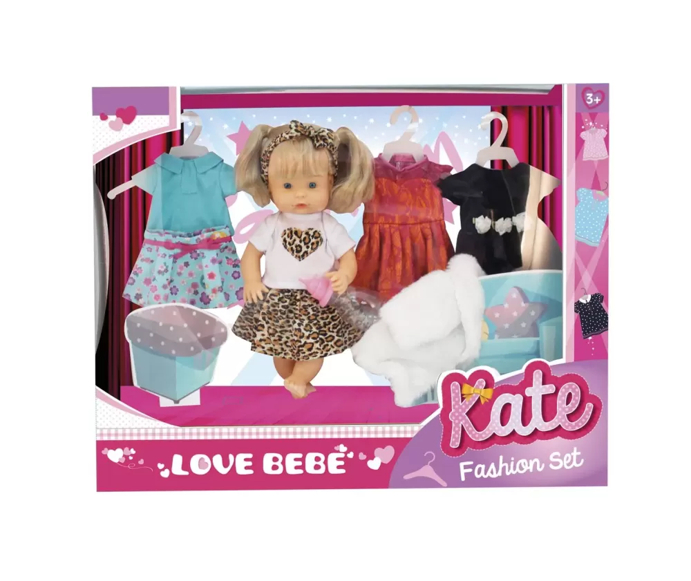 Best Sale Kate Fashion Set Bambola Con Vestiti Bambolotti