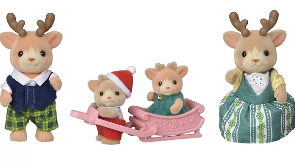 Online La Famiglia Renna Personaggi E Playset Del Meraviglioso Mondo Mini Dolls