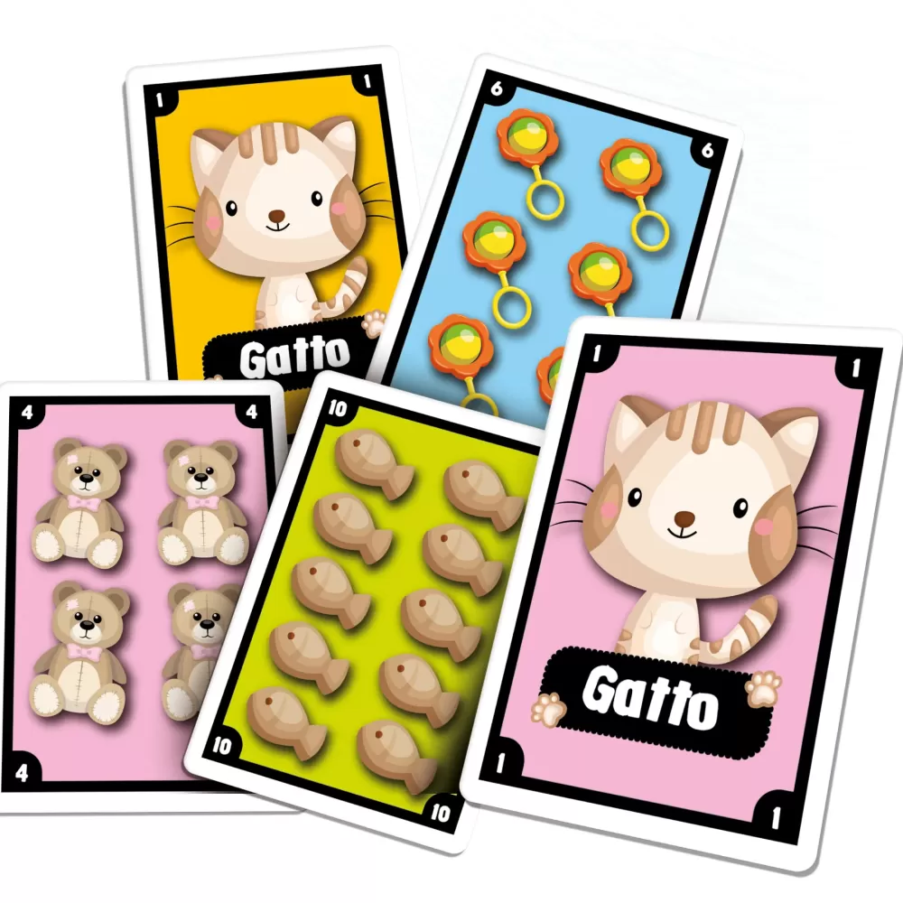 New Le Carte Dei Bambini Gatto Pigliatutto Giochi Di Carte