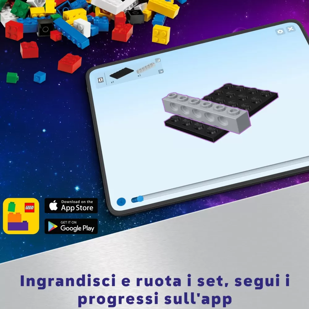 Shop 60430 Astronave Interstellare, Giocattolo, Gioco Spaziale Per Bambini 6+ Anni Con Navicella, Minifigure E Drone Robot Mattoncini