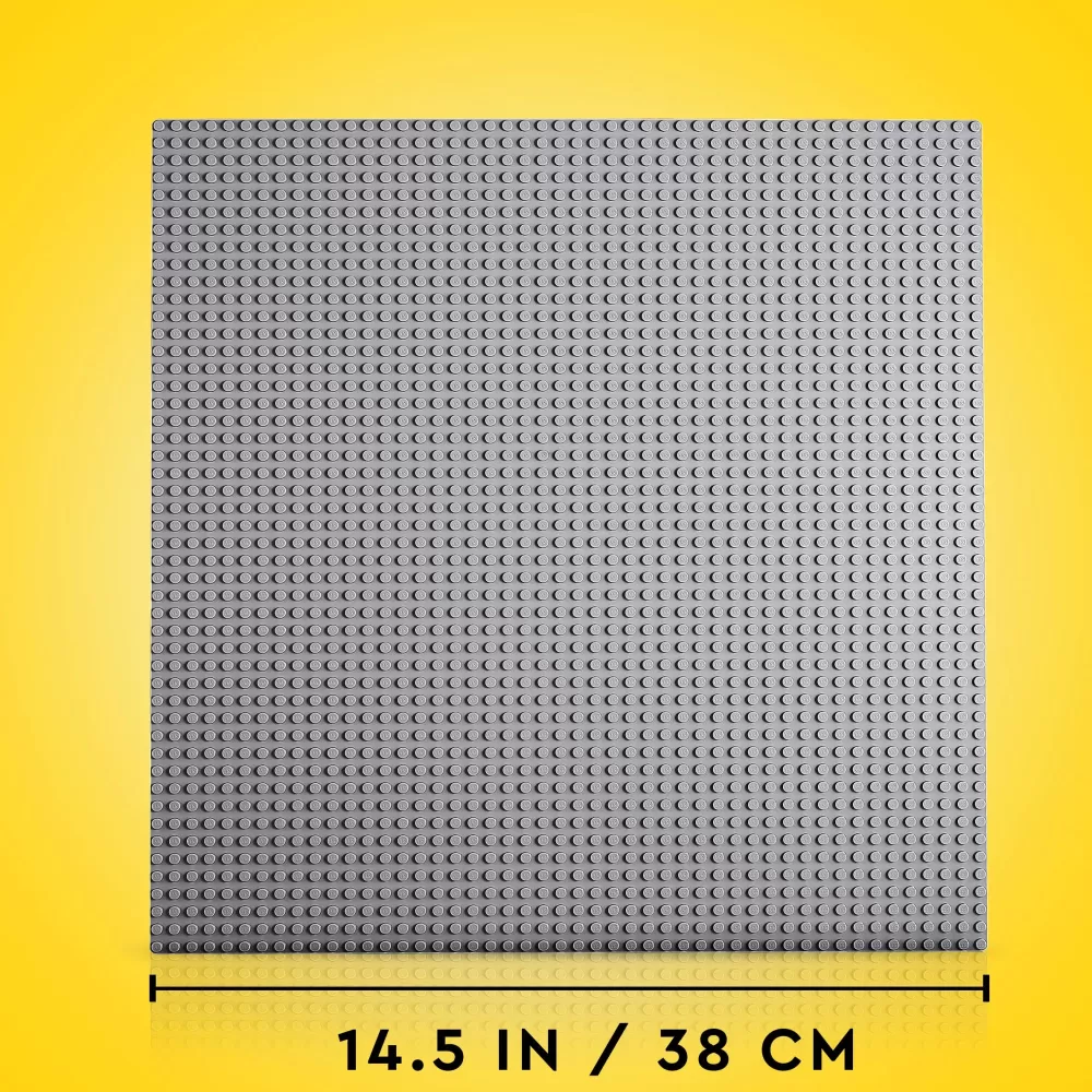 Clearance Classic 11024 Base Grigia, Tavola Per Costruzioni Quadrata Con 48 48 Bottoncini, Piattaforma Classica Per Mattoncini Mattoncini