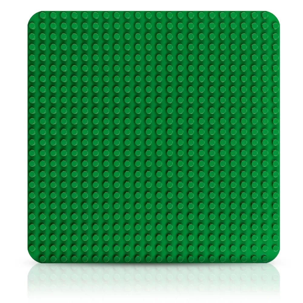 Sale Duplo 10980 Base Verde, Tavola Classica Per Mattoncini, Piattaforma Giocattolo, Superfice Di Costruzione Per Bambini Mattoncini