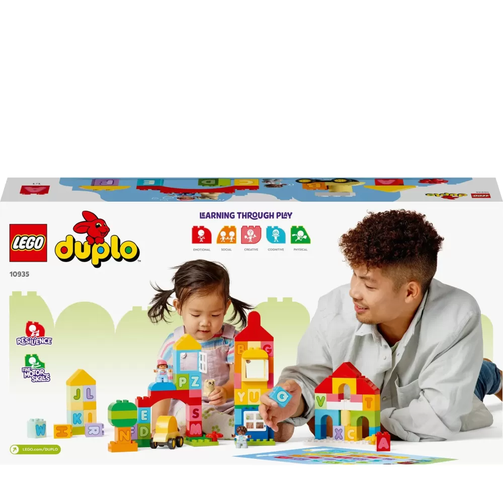 Cheap Classic 10935 Citta Dell'Alfabeto, Giochi Educativi Per Bambini Da 1,5 Anni In Su Con Costruzioni Mattoncini Grandi Mattoncini