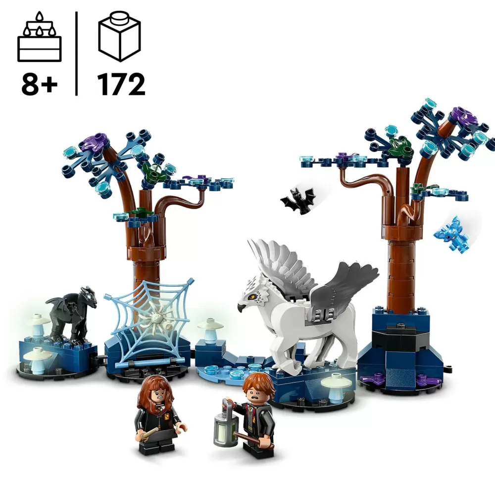 Cheap Lego 76432 Foresta Proibita: Creature Magiche, Set Con Animali Giocattolo Fantasy, Gioco Per Bambini Di 8+ Anni Mattoncini