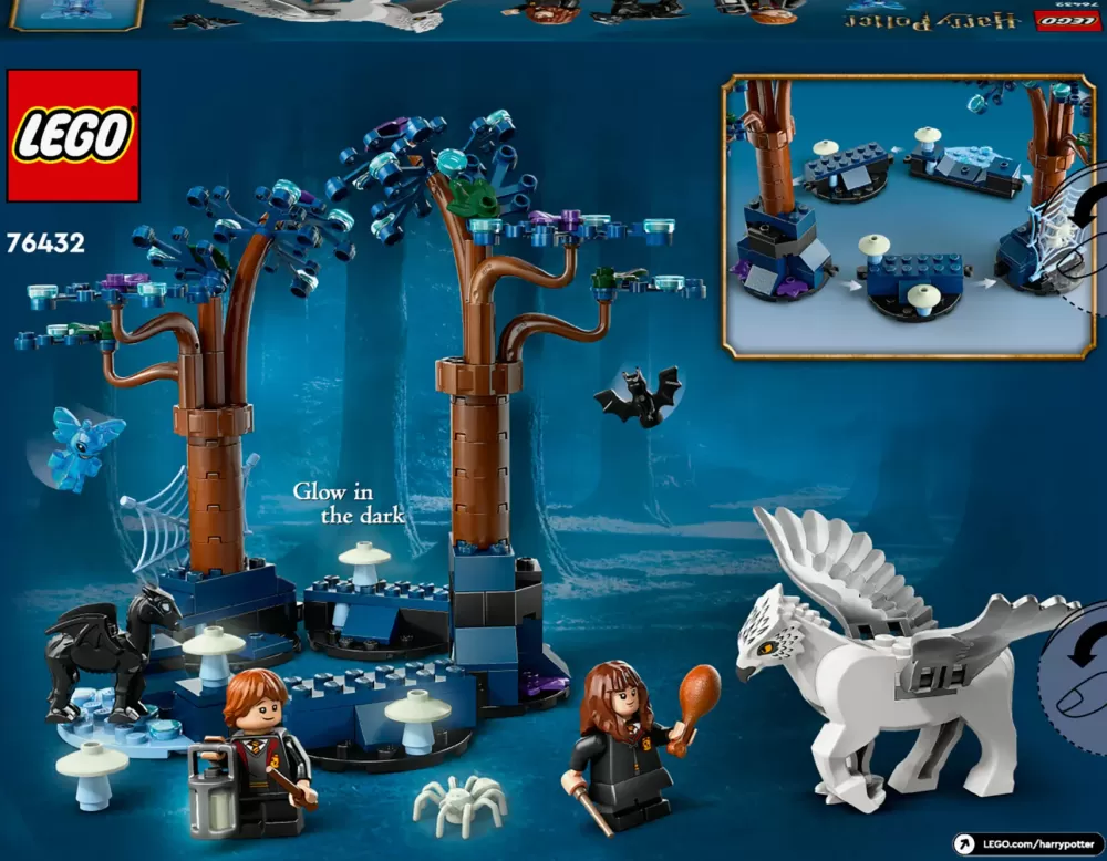 Cheap Lego 76432 Foresta Proibita: Creature Magiche, Set Con Animali Giocattolo Fantasy, Gioco Per Bambini Di 8+ Anni Mattoncini