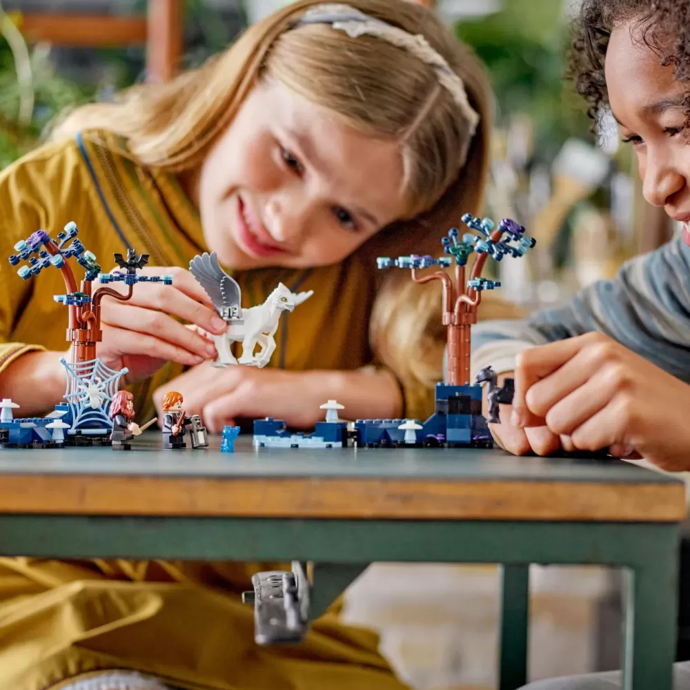 Cheap Lego 76432 Foresta Proibita: Creature Magiche, Set Con Animali Giocattolo Fantasy, Gioco Per Bambini Di 8+ Anni Mattoncini