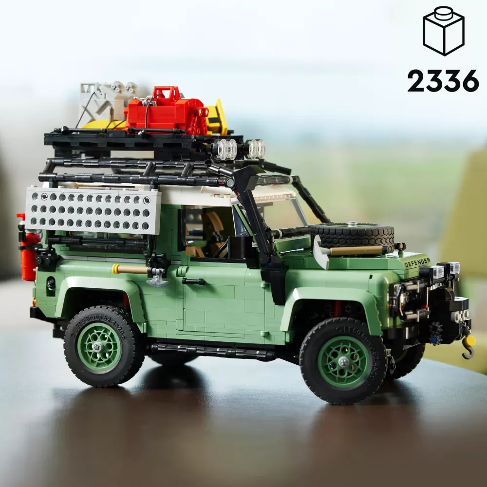 Cheap Icons 10317 Land Rover Classic Defender 90, Modellismo Per Adulti, Modellino Di Auto Off-Road 4 4, Regalo Da Collezione Mattoncini