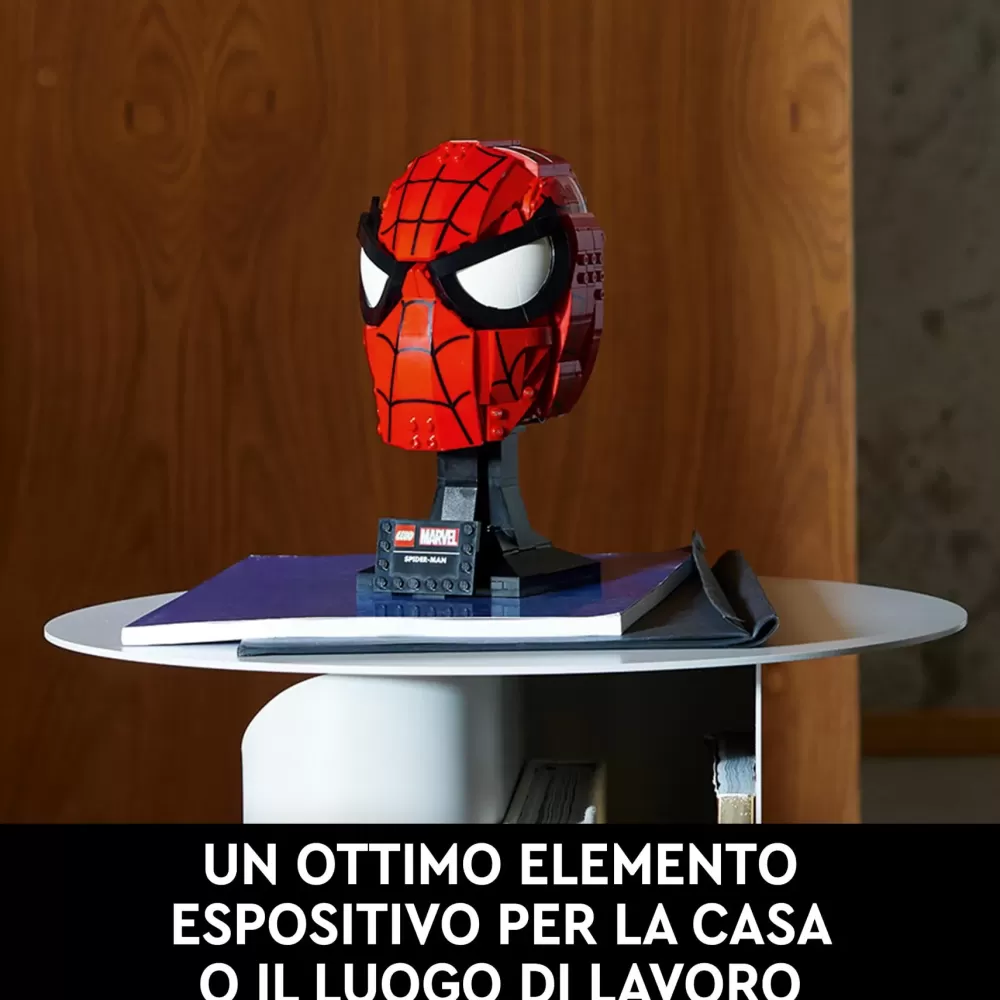 Online Lego Marvel 76285 Maschera Di Spider-Man, Modellino Da Costruire Del Supereroe, Regalo Per Adulti, Uomo, Donna, Papa E Mamma Mattoncini