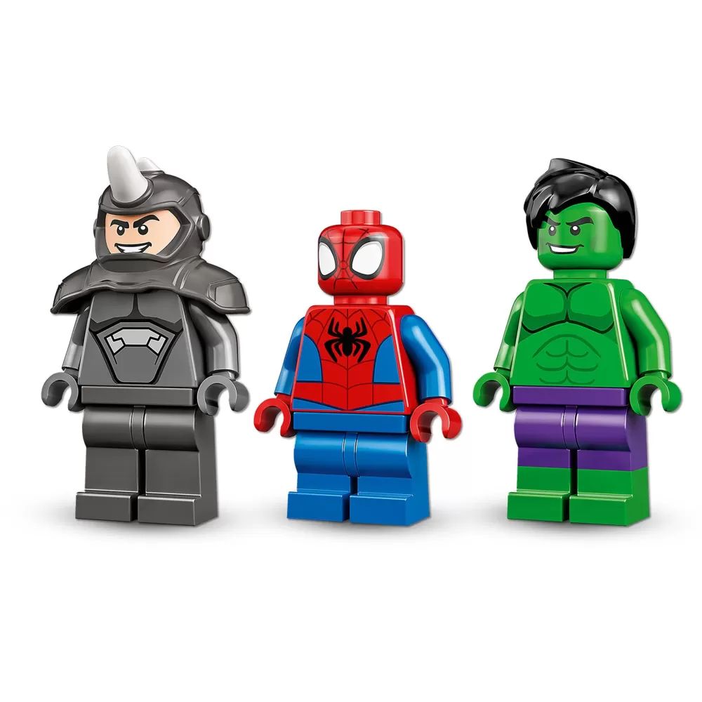 Best Sale Marvel Spidey E I Suoi Fantastici Amici Resa Dei Conti Tra Hulk E Rhino, Monster Truck, Giocattolo Per Bambini 4+, 10782 Mattoncini