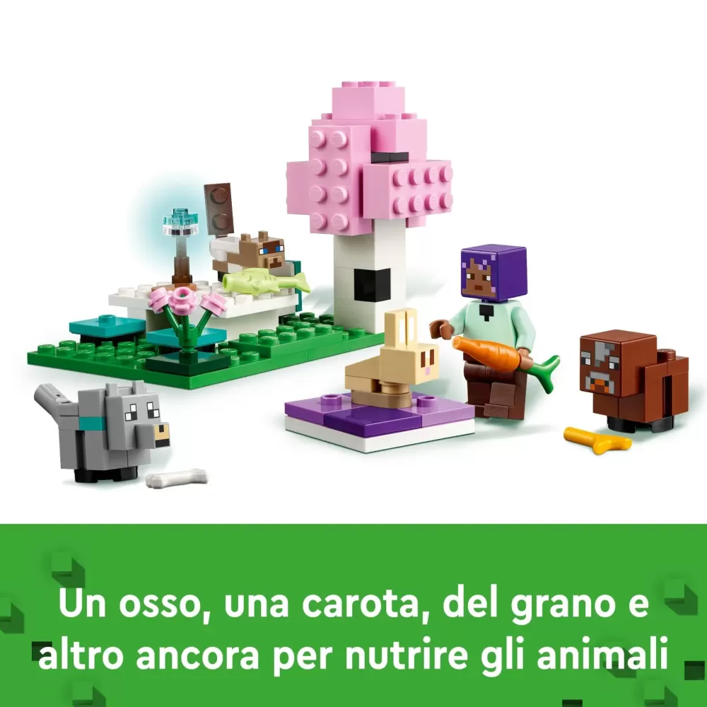 Sale Lego 21253 Il Santuario Degli Animali Giocattolo Per Bambini E Fan Di 7+ Anni Con Bioma Delle Pianure E Personaggi Mattoncini