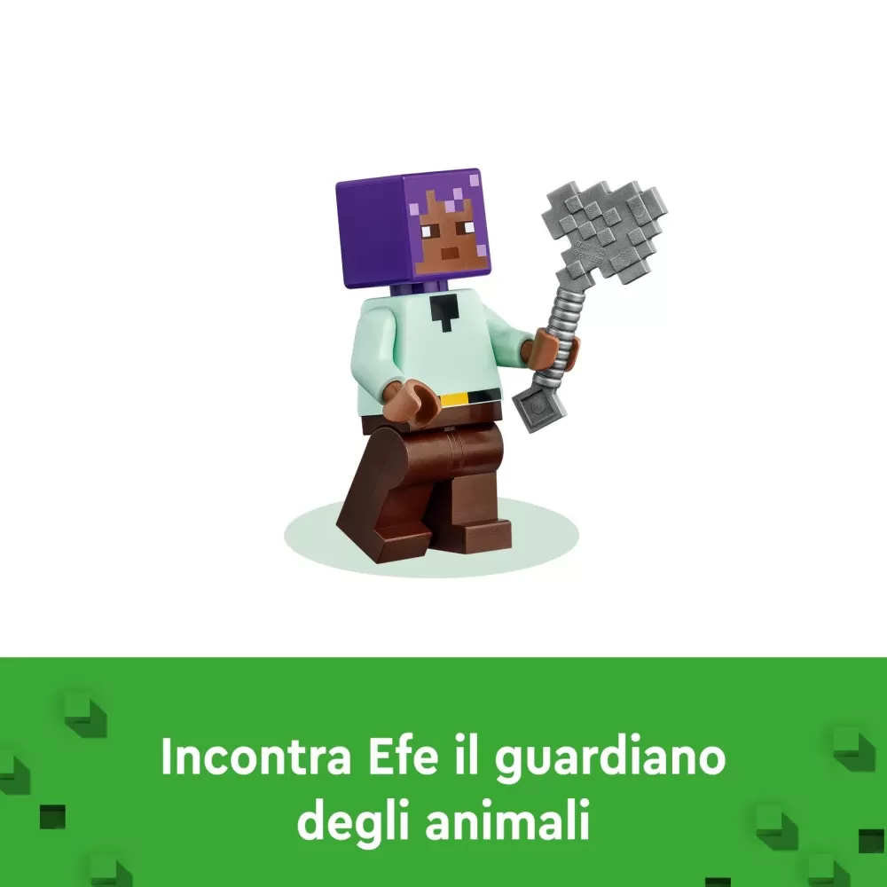Sale Lego 21253 Il Santuario Degli Animali Giocattolo Per Bambini E Fan Di 7+ Anni Con Bioma Delle Pianure E Personaggi Mattoncini