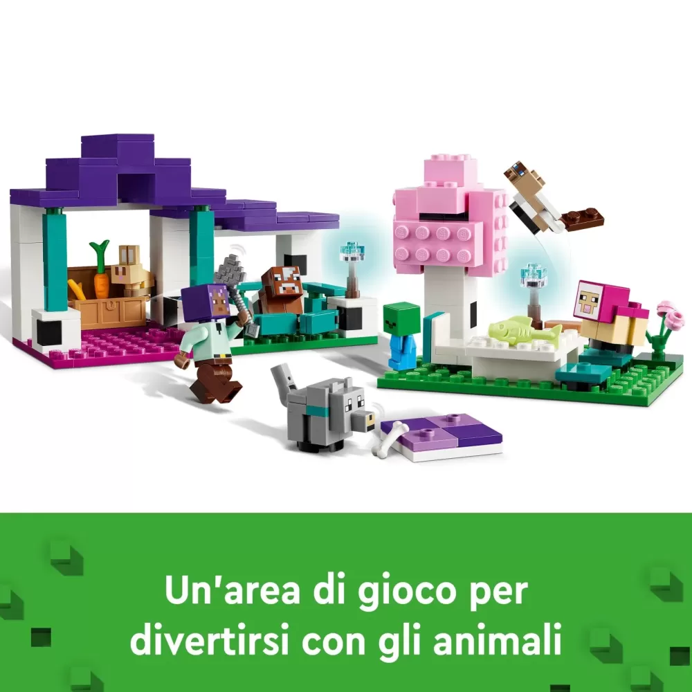 Sale Lego 21253 Il Santuario Degli Animali Giocattolo Per Bambini E Fan Di 7+ Anni Con Bioma Delle Pianure E Personaggi Mattoncini