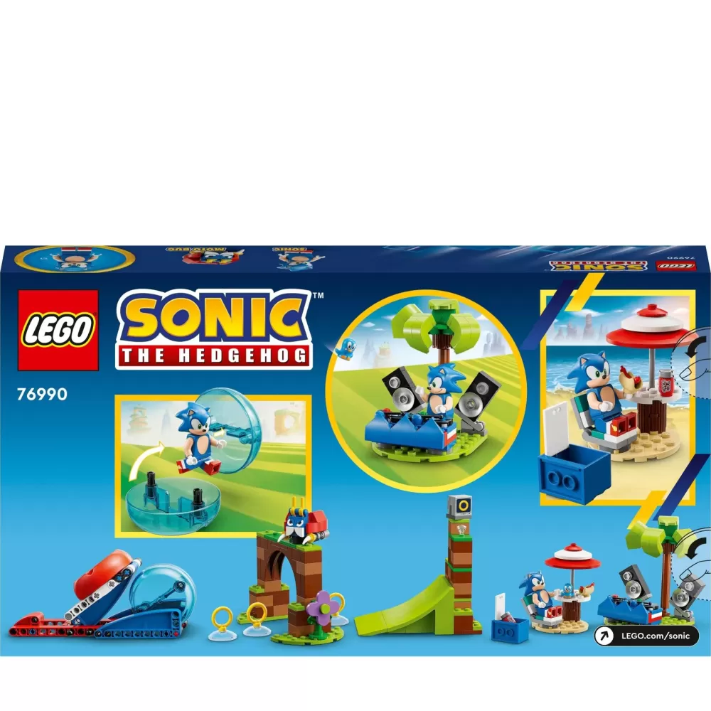 Outlet Sonic The Hedgehog 76990 Sfida Della Sfera Di Velocita Di Sonic, Giocattolo Con 3 Personaggi, Giochi Per Bambini 6+ Anni Mattoncini