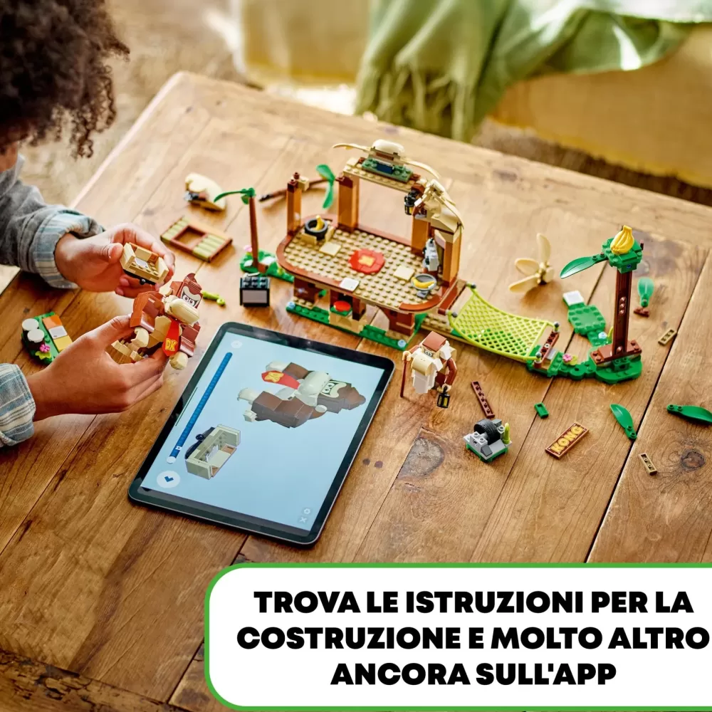 Clearance Lego 71424 Pack Di Espansione Casa Sull'Albero Di Donkey Kong, Giochi Per Bambini E Bambine 8+ Con 2 Personaggi Mattoncini