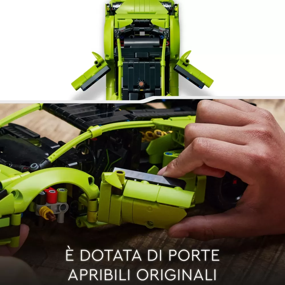 Best Sale 42161 Lamborghini Huracan Tecnica, Modellino Di Auto Da Costruire, Macchina Giocattolo Per Bambini Mattoncini