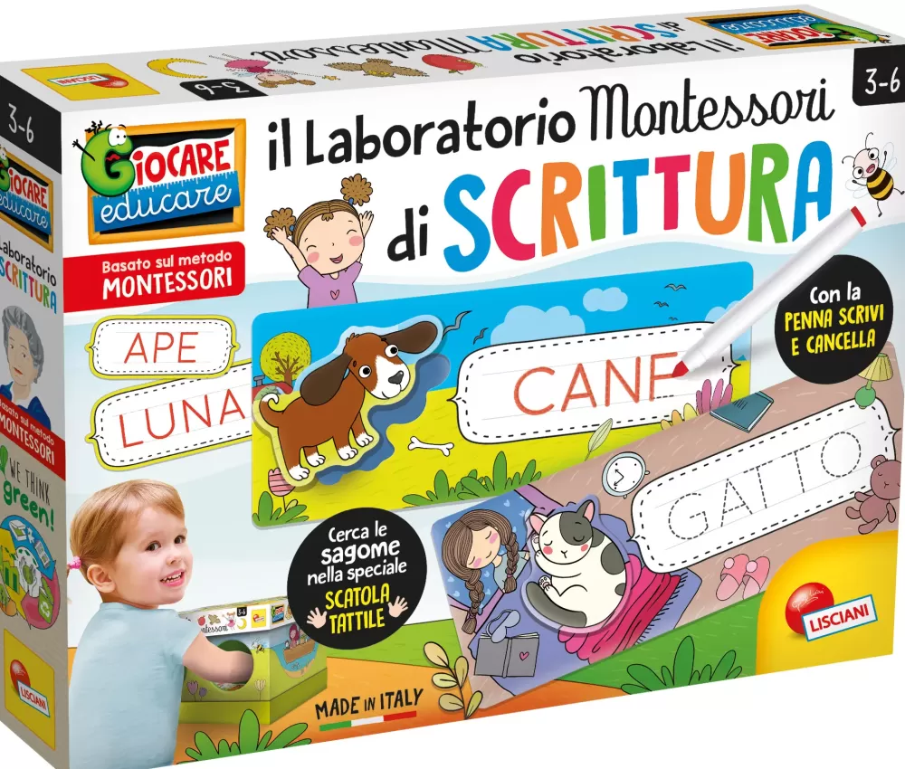 Cheap Montessori Maxi Laboratorio Di Scrittura Primi Apprendimenti