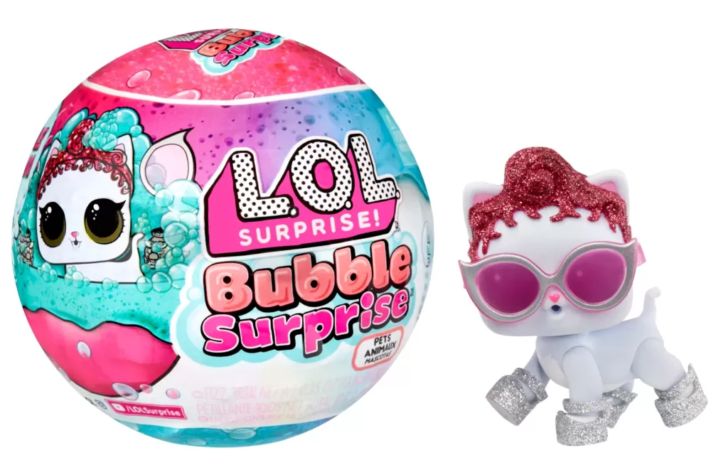 Shop Surprise Bubble Surprise Pet Assortimento Casuale Pet, Sorprese, Accessori E Bolle Di Schiuma Colorate Fashion Dolls