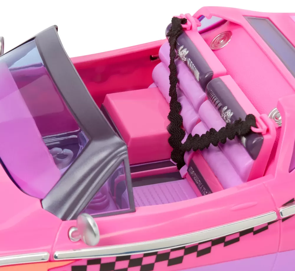 Hot L.O.L. Surprise! City Cruiser Auto Sportiva Rosa E Viola Con Caratteristiche Favolose E Un'Esclusiva Bambola Beeps Inclusa Camper E Veicoli Per Bambole