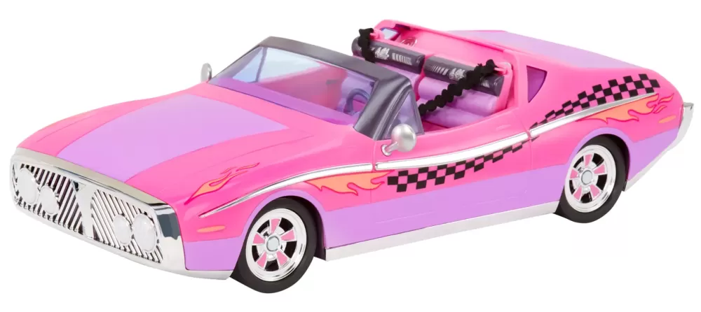 Hot L.O.L. Surprise! City Cruiser Auto Sportiva Rosa E Viola Con Caratteristiche Favolose E Un'Esclusiva Bambola Beeps Inclusa Camper E Veicoli Per Bambole