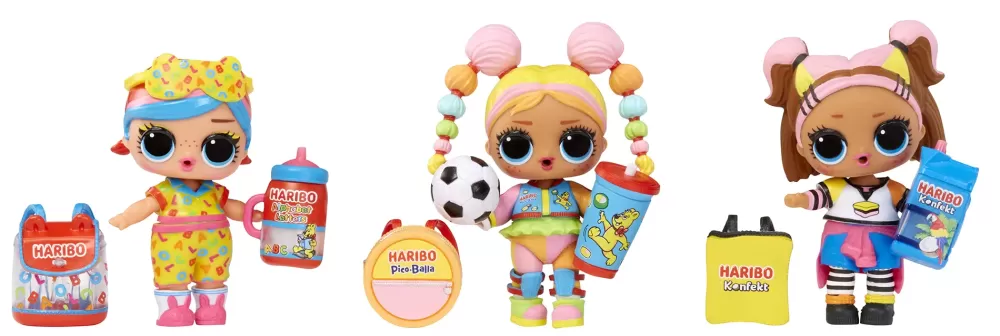 Shop Surprise Loves Mini Sweets Serie X Haribo Include 1 Bambola A Tema Caramelle E Accessori Divertenti Mini Dolls
