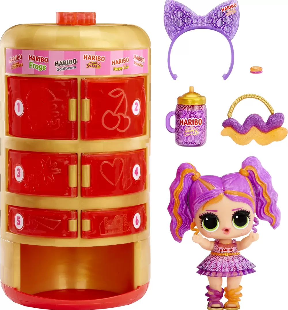 Best Surprise Loves Mini Sweets Serie X Haribo Include 7 Sorprese, Accessori E Bambola A Tema Caramelle Mini Dolls