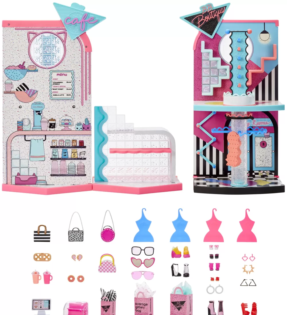 Clearance Surprise Omg Mall Of Surprises Scopri Oltre 50 Sorprese Dotato Di 2 Piani E Caffetteria Puo Girare Case Delle Bambole