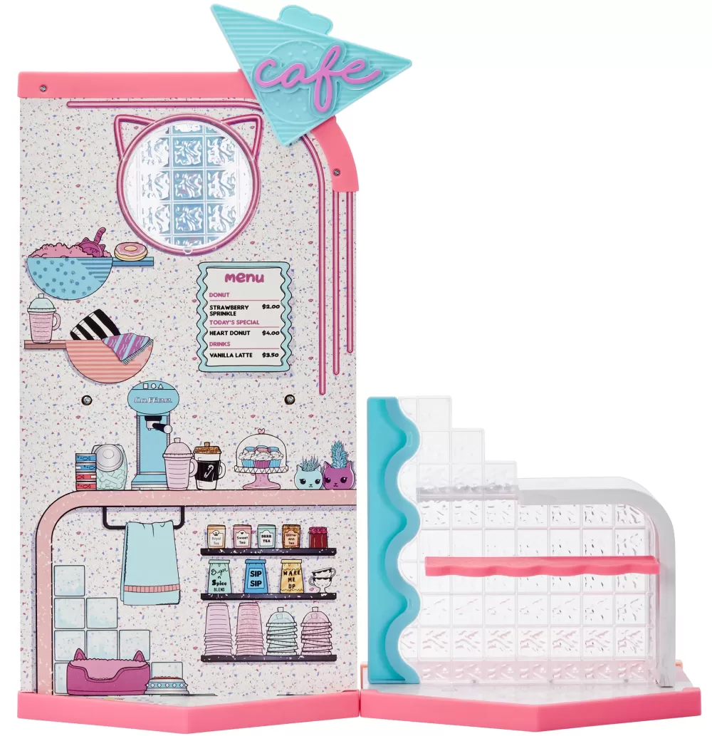 Clearance Surprise Omg Mall Of Surprises Scopri Oltre 50 Sorprese Dotato Di 2 Piani E Caffetteria Puo Girare Case Delle Bambole