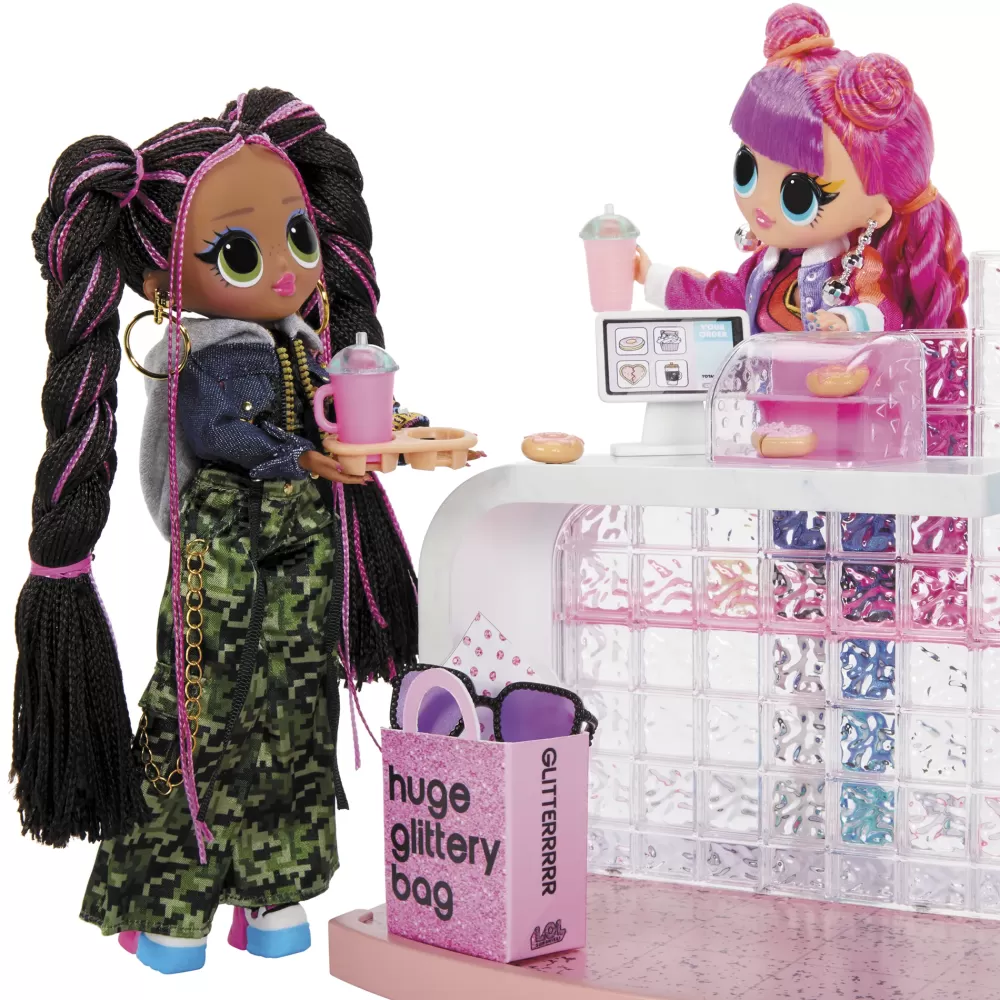 Clearance Surprise Omg Mall Of Surprises Scopri Oltre 50 Sorprese Dotato Di 2 Piani E Caffetteria Puo Girare Case Delle Bambole