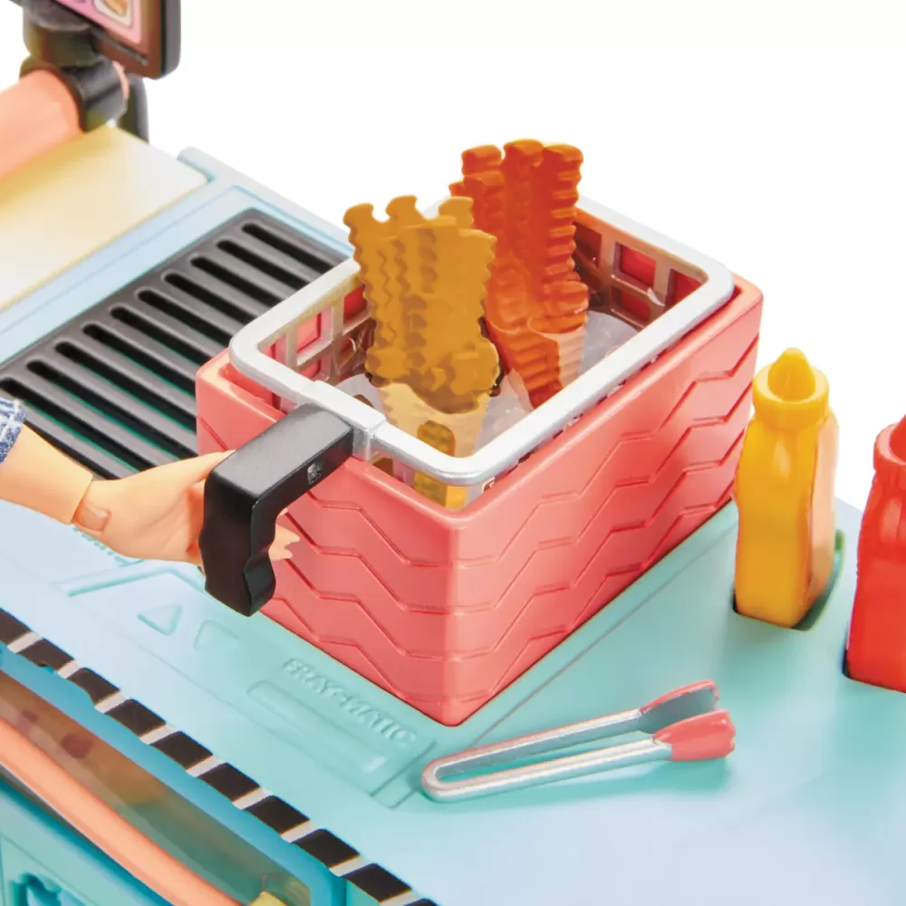 Fashion Surprise Omg To-Go Diner Playset Con Oltre 45 Sorprese E Bambola Inclusa Fashion Dolls