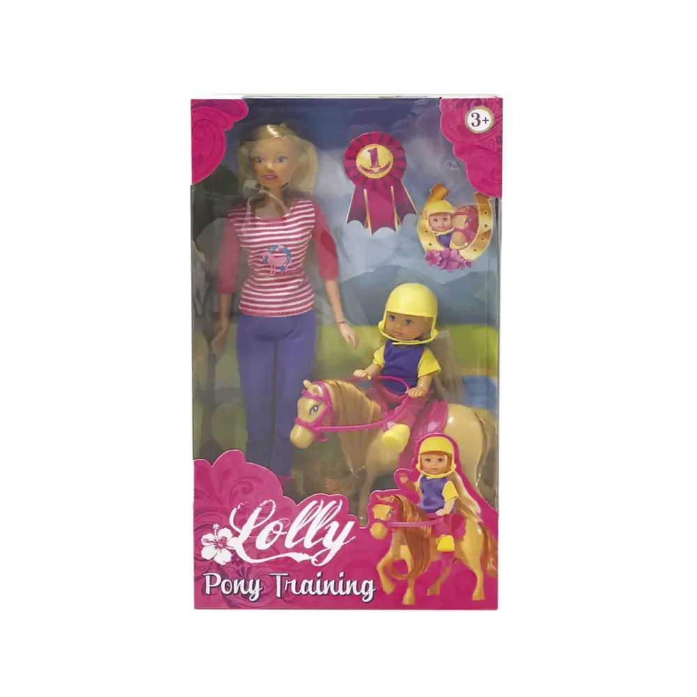 Hot Pony Training Fashion Dolls