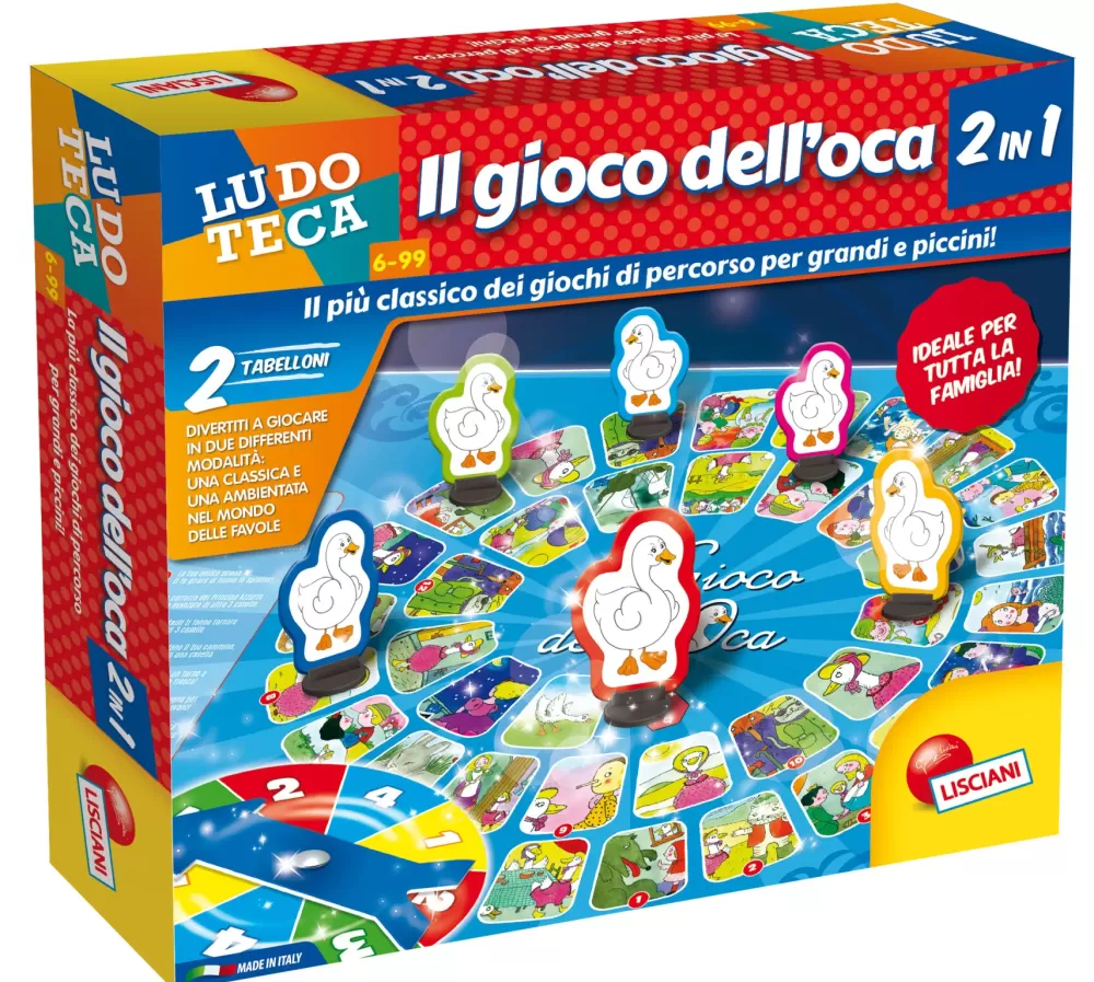 Flash Sale Ludoteca Il Gioco Dell'Oca 2 In 1 Giochi In Scatola Per Famiglia