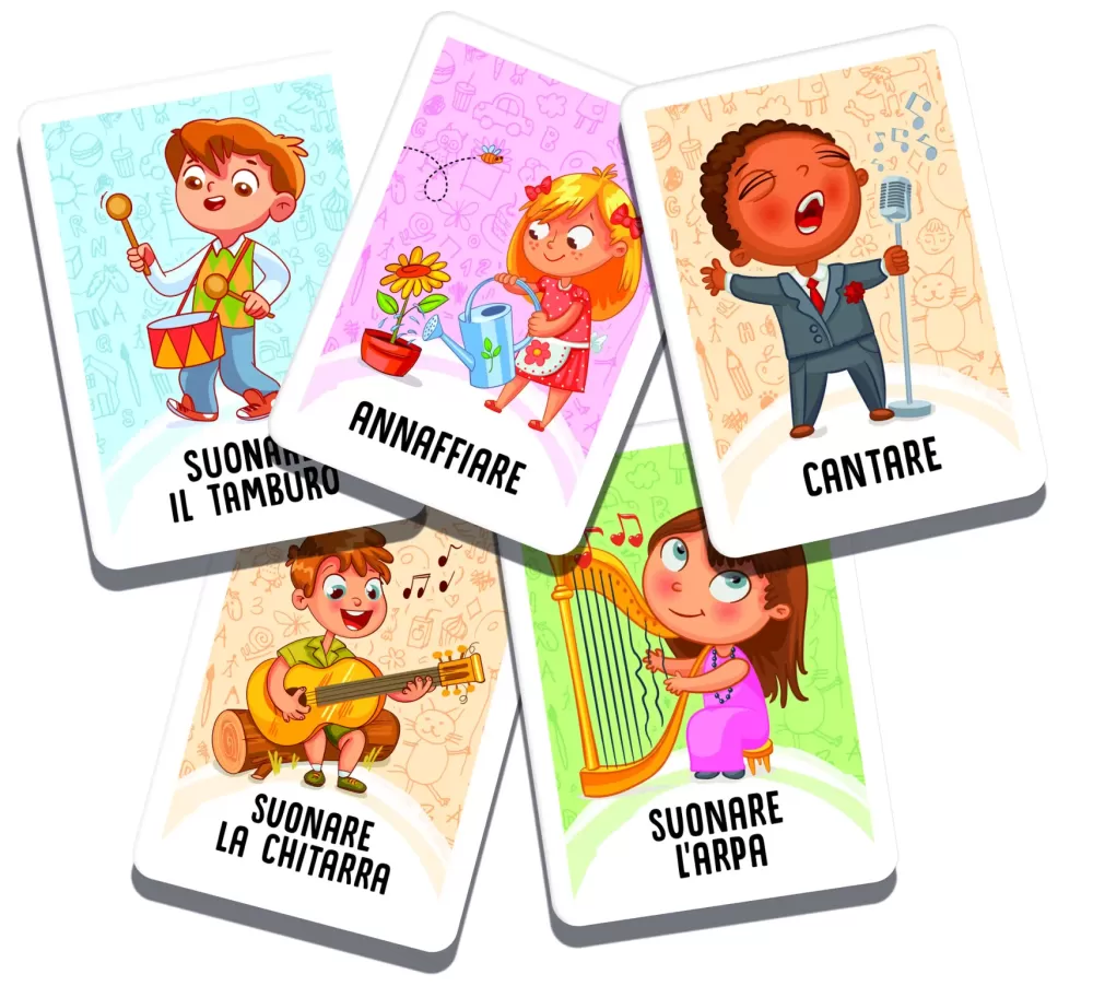 Best Ludoteca Le Carte Dei Bambini Il Gioco Dei Mimi Giochi Di Carte