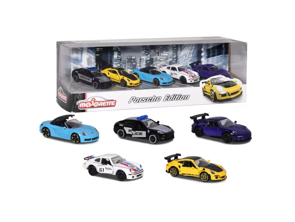 Store Porsche Gift Pack 5 Pezzi Macchinine Bambini