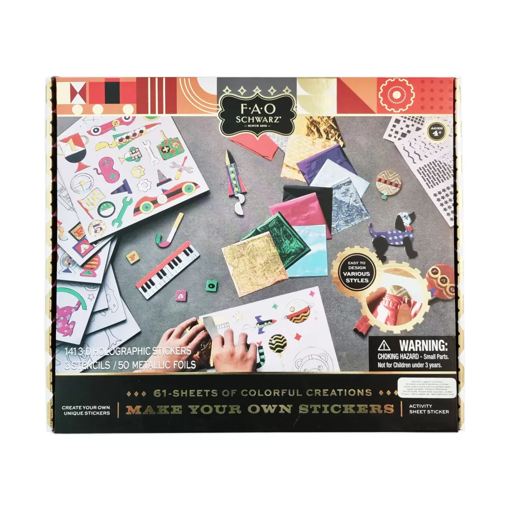 Clearance Make Your Own Sticker Adesivi Creativi Kit Artistici E Pittura