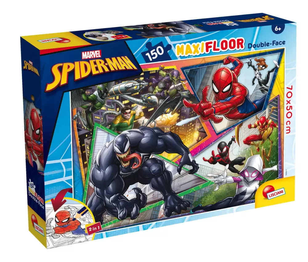 Flash Sale Marvel Puzzle Df Maxi Floor 150 Spider-Man Puzzle Per Bambini