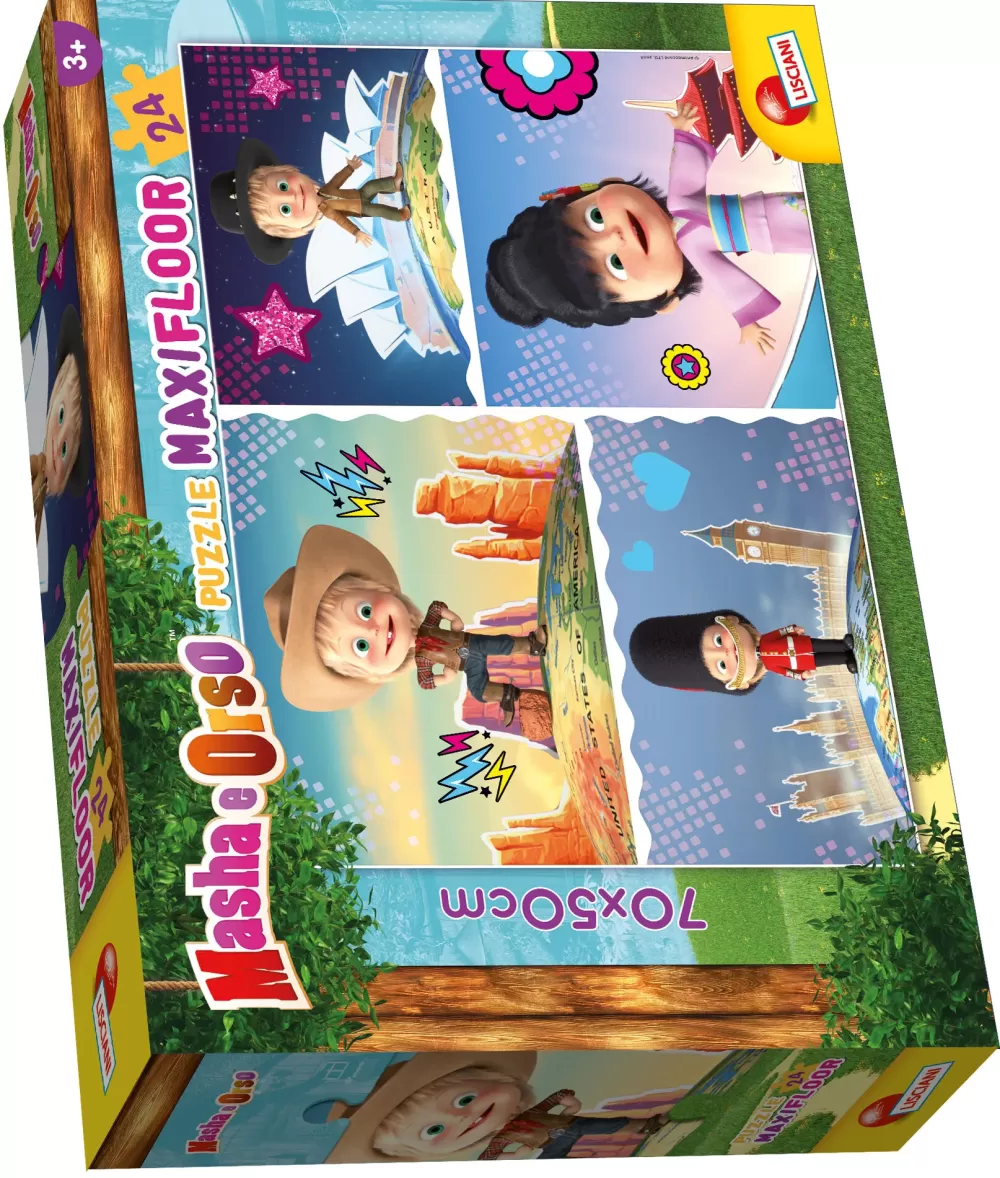 Store Masha Puzzle Maxifloor 24 E' Fantastico! Puzzle Per Bambini